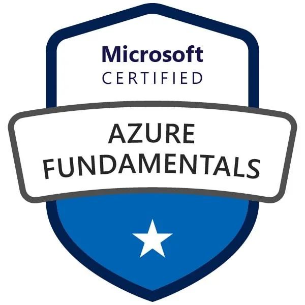 Microsoft Certified: Azure Fundamentals badge
